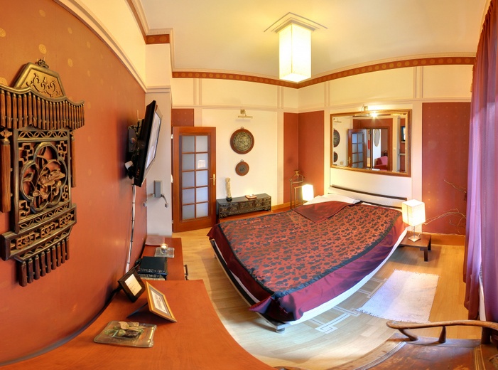 Kamienica Trzy Gracje Sypialnia z King size ?v=2